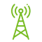 Icono Radiocomunicación y dispositivos móviles seguros